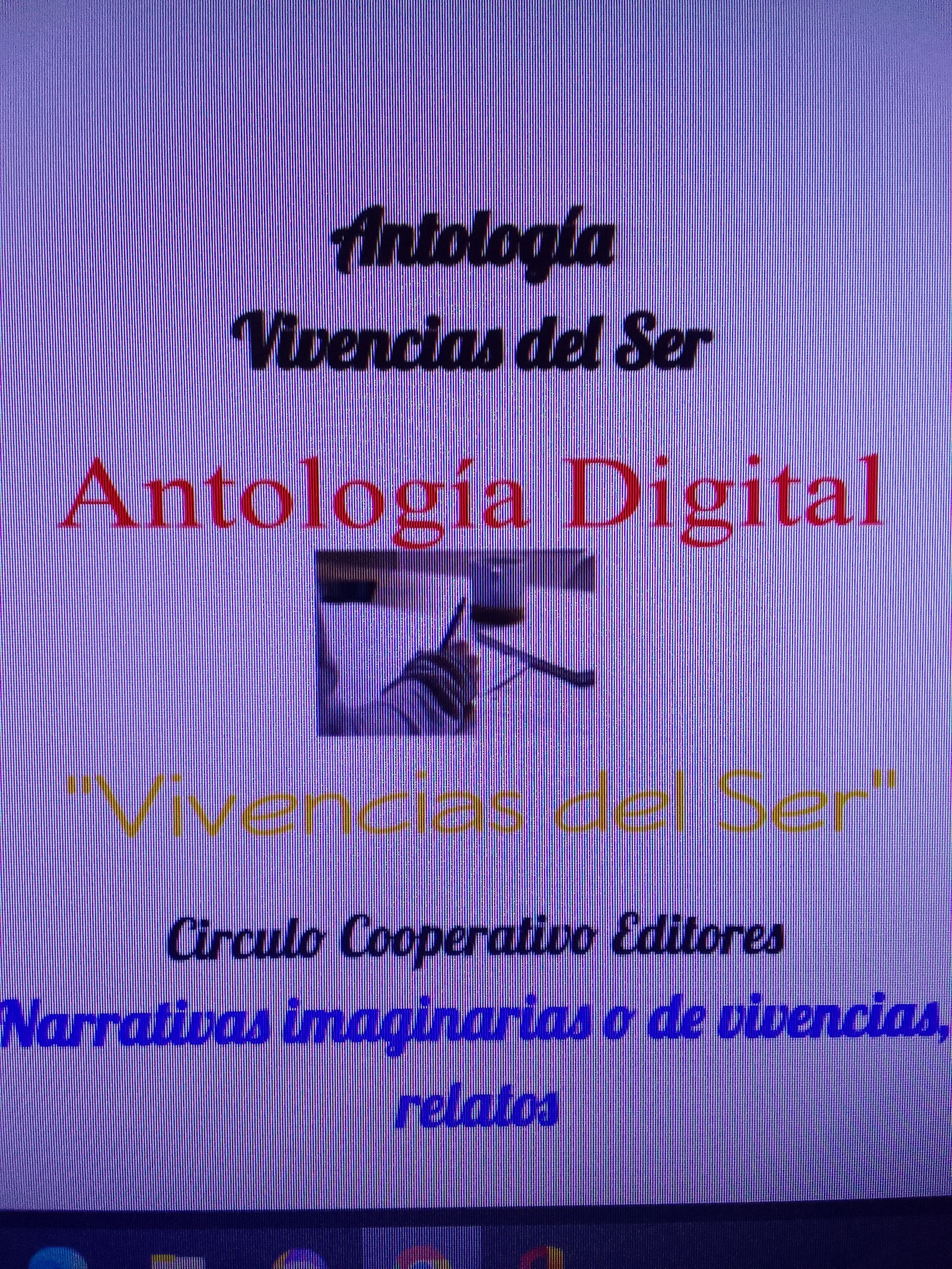 Portada de nuestra anterior Antología Digital publicada